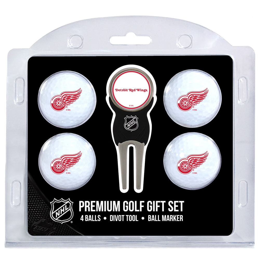 Detroit Red Wings Golf Balls, 4 Pack