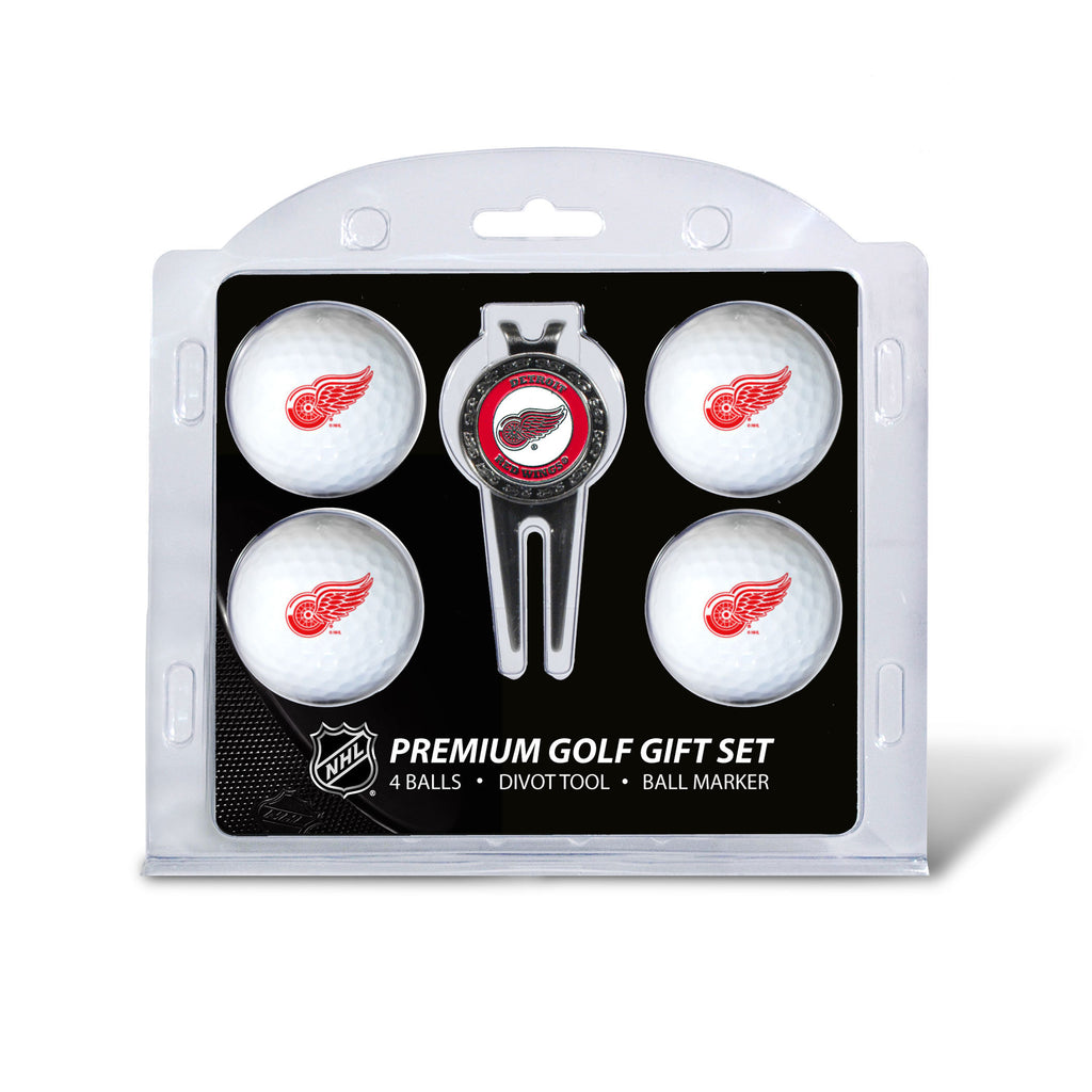 Detroit Red Wings Golf Balls, 4 Pack