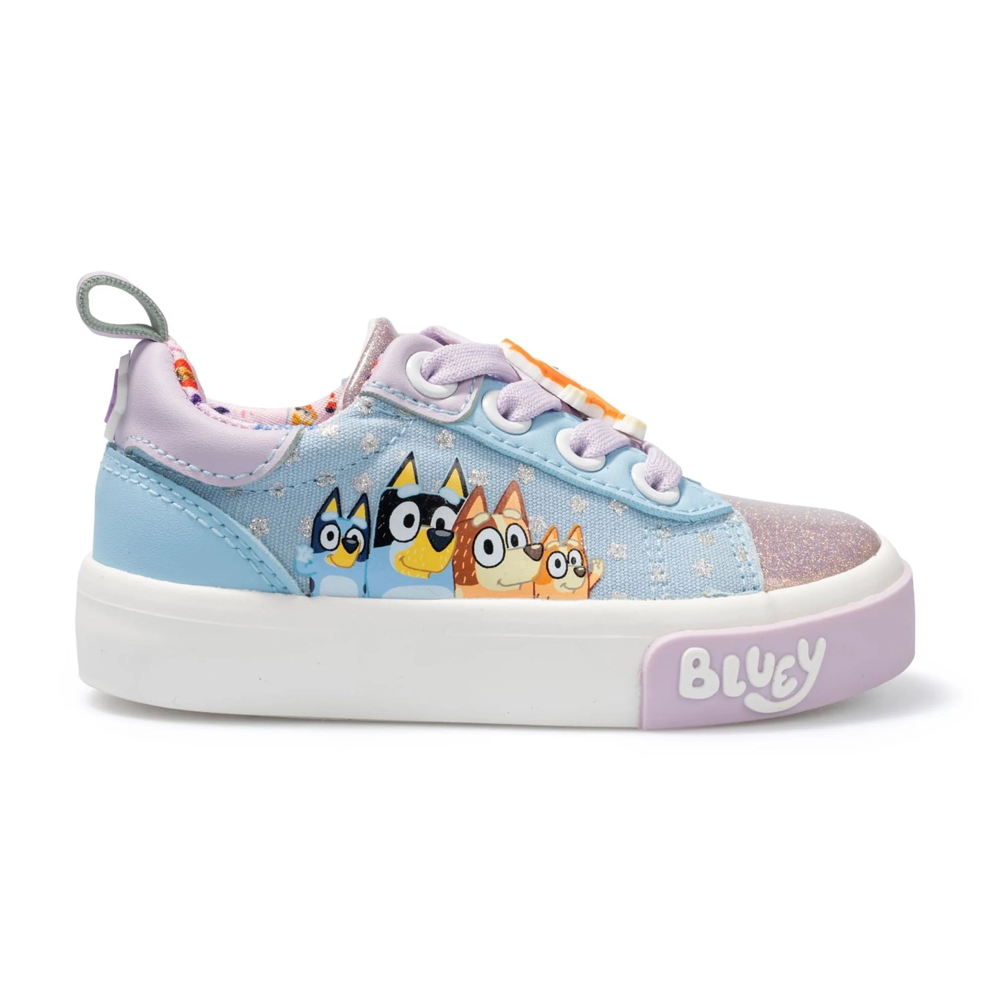 Bluey Toddler Girl Bluey & Bingo Slip-On Court Sneaker