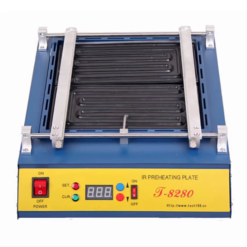 220V or 110V Puhui T8280 PCB Preheater IR Preheating Plate T-8280 Ir-Preheating Oven 0-450Degree Celsius Solder Repair