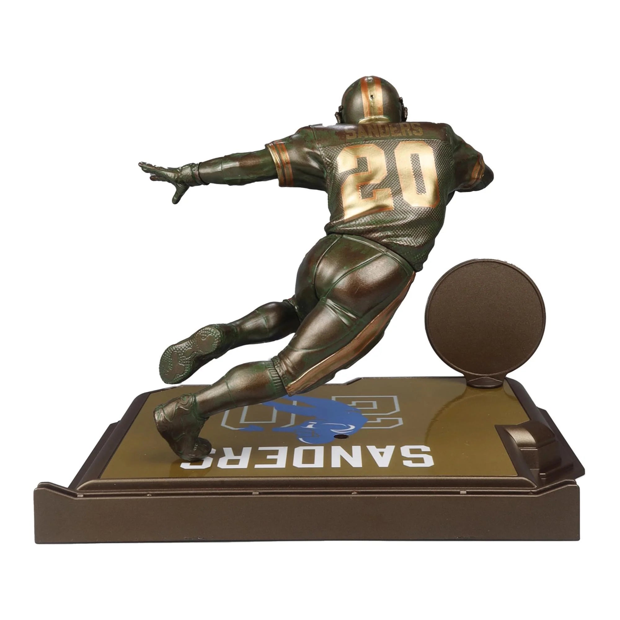 Detroit Lions NFL Sportspicks Figure | Barry Sanders (Bronze/Patina Gold Label)