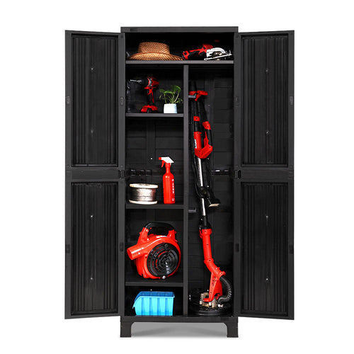 Gardeon Outdoor Storage Cabinet Box 173cm Lockable Cupboard Sheds