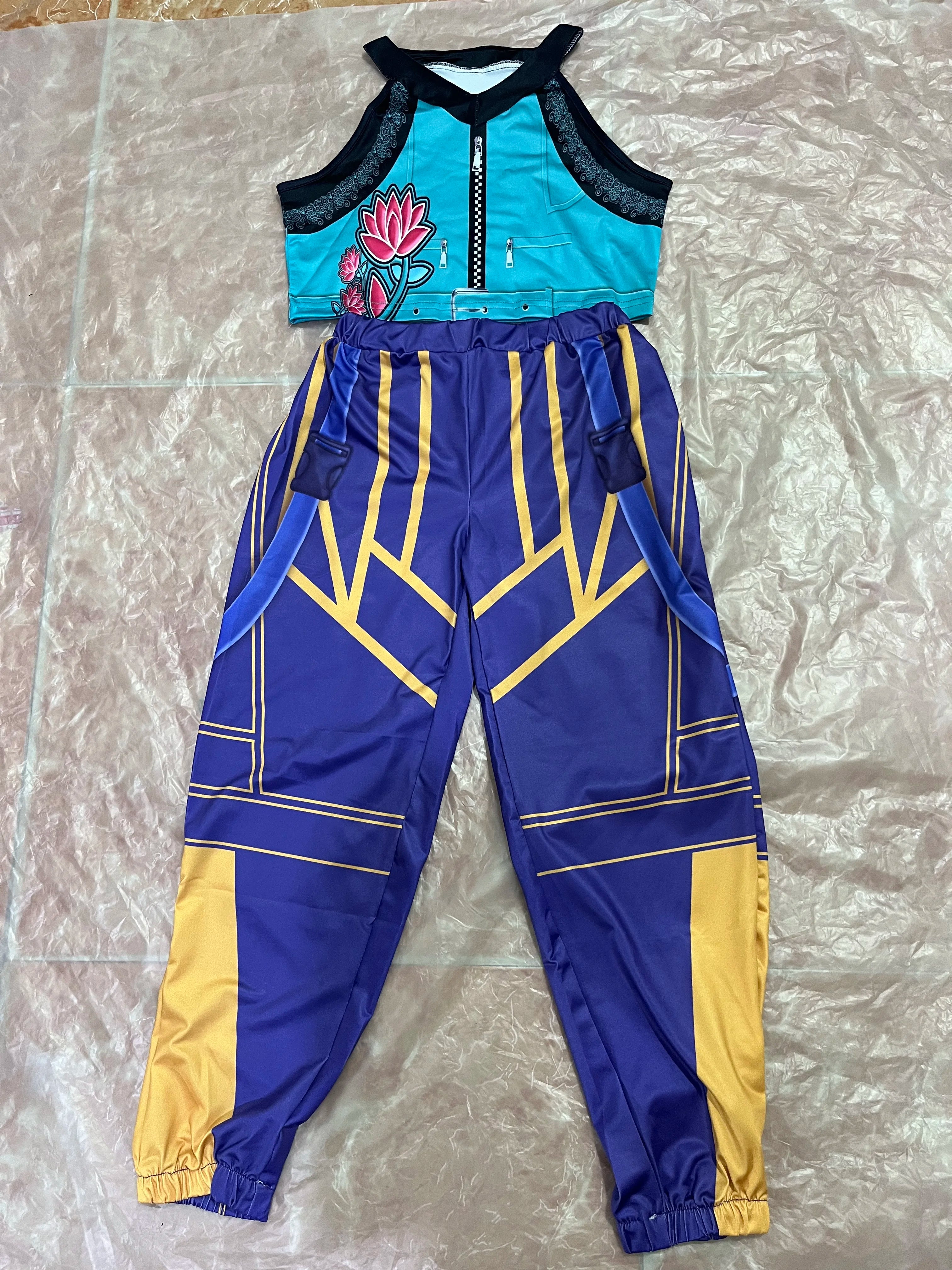 Kids Rumi Mira Zoey Cosplay Kpop Demon Hunters Girl Costume K Pop Huntrix Golden Costume Child Halloween Party Clolthes Outfit