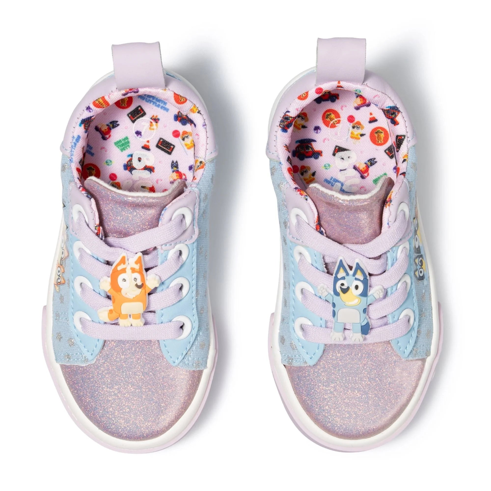 Bluey Toddler Girl Bluey & Bingo Slip-On Court Sneaker