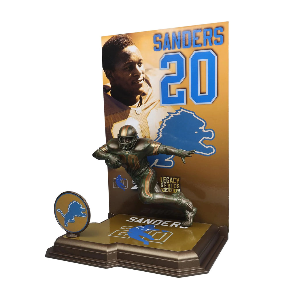 Detroit Lions NFL Sportspicks Figure | Barry Sanders (Bronze/Patina Gold Label)