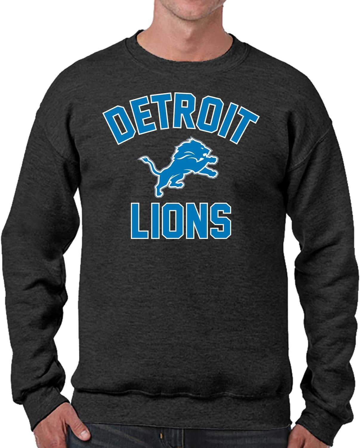 NFL Adult Gameday Football Crewneck Sweatshirt - Cotton Blend - Stay Warm, Comfortable & Stylish on Game Day