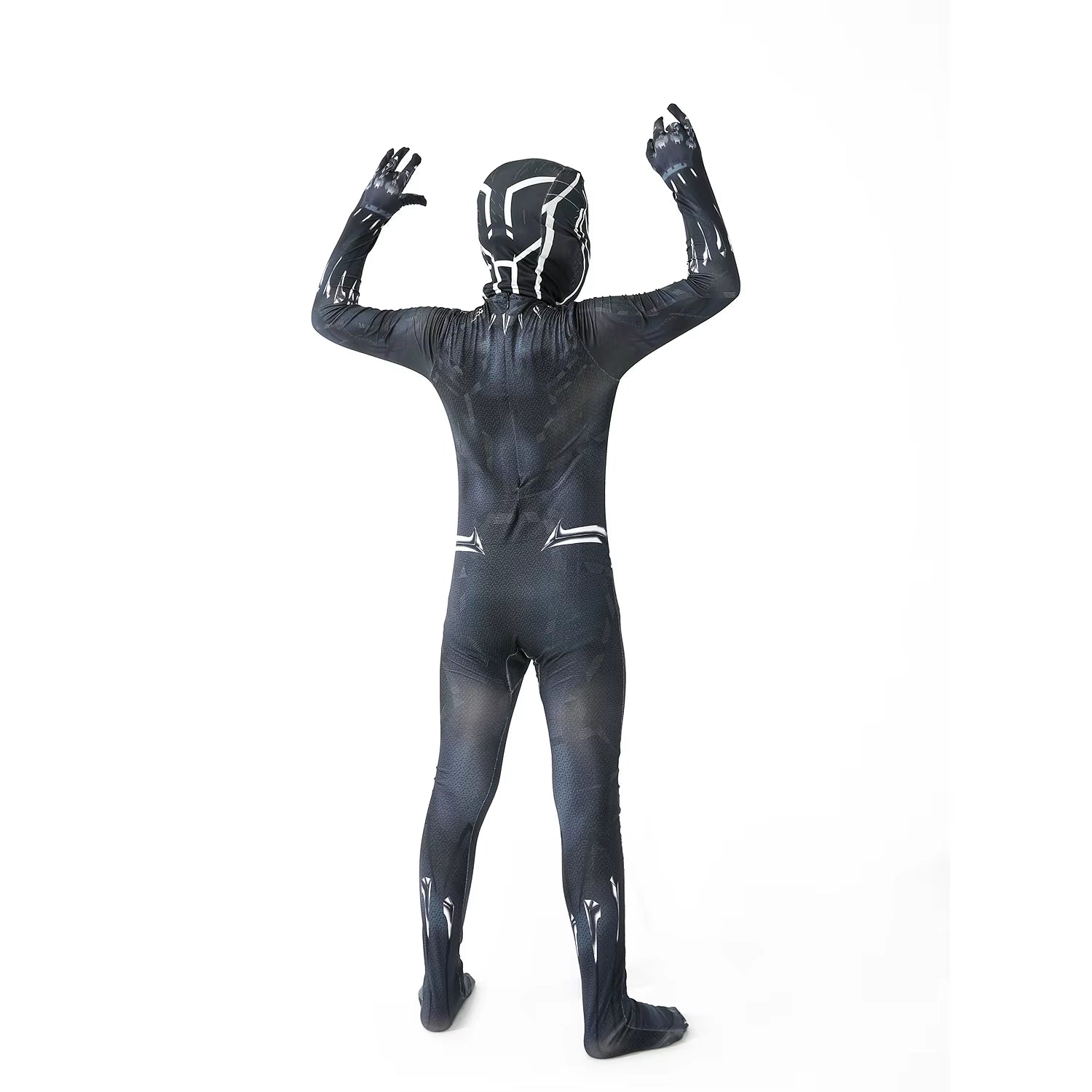 Anime Superhero Black Panther Men Adult Jumpsuits Panther Cosplay Halloween Costume Bodysuits Dress up New