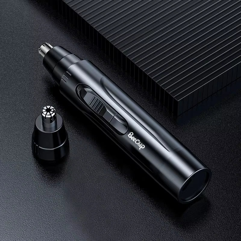 1 PCS Black Electric Nose Hair Trimmer Ear and Nose Hair Trimmer Professional Painless Nose Hair Trimmer for Menand Women