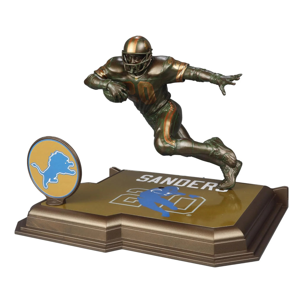 Detroit Lions NFL Sportspicks Figure | Barry Sanders (Bronze/Patina Gold Label)