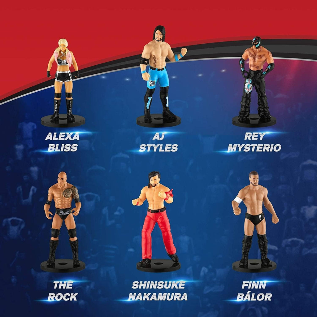 WWE Superstar Pencil Toppers, Set of 12 – WWE Superstars for Writing, Party Decor, Toppers Gifts – Bray Wyatt, Undertaker, Becky Lynch, Braun Strowman and More – Set A